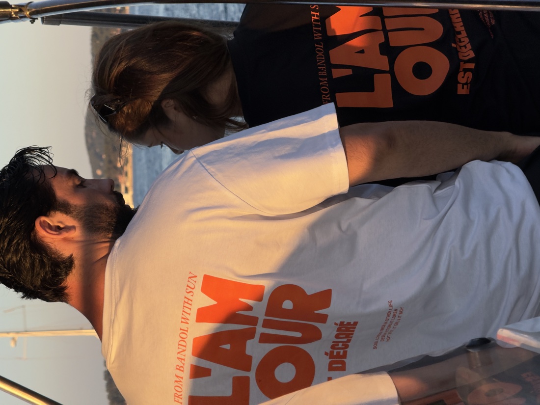 Campaign t-shirts worn by the crew