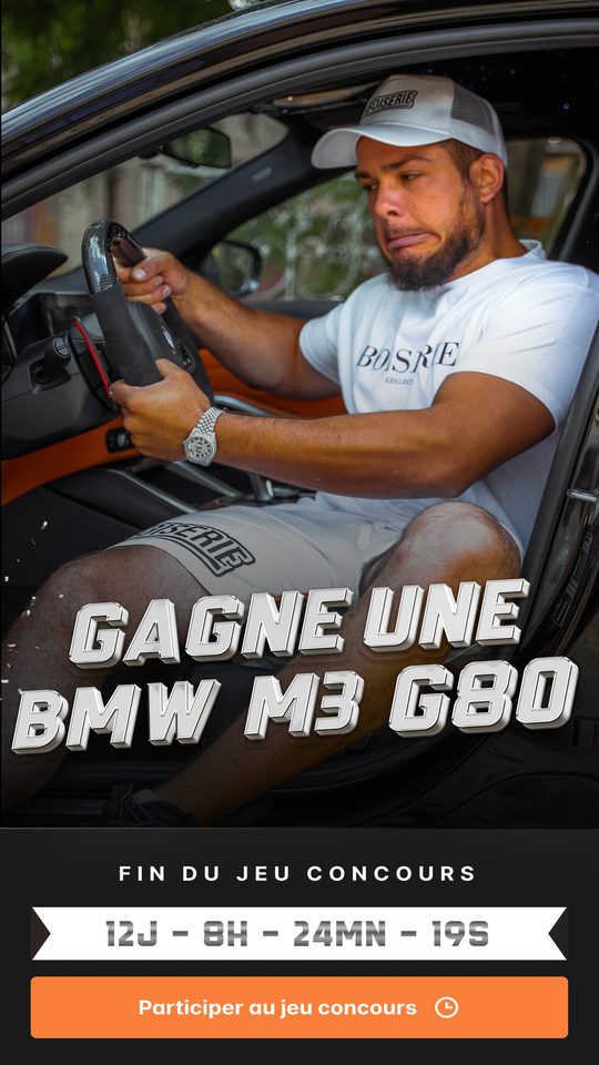 BMW M3 G80 contest poster